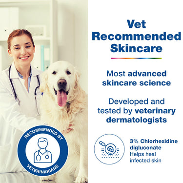 Douxo S3 PYO Mousse 5.1 oz (150 mL), Used for Dogs and Cats with Skin Conditions